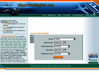 airportparkingnet.com screenshot