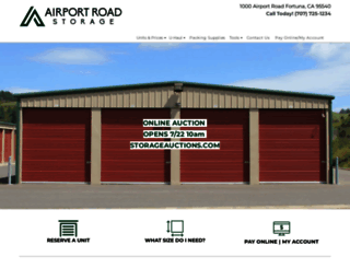 airportroadstoragellc.com screenshot