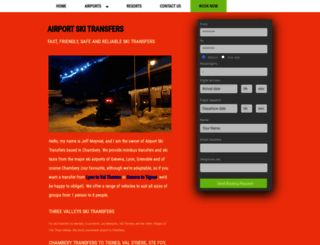 airportskitransfers.com screenshot