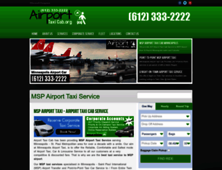 airporttaxicab.org screenshot