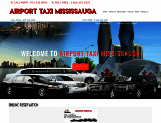 airporttaximississauga.com screenshot