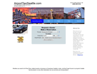 airporttaxiseattle.com screenshot