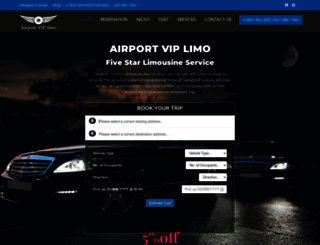 airportviplimos.com screenshot