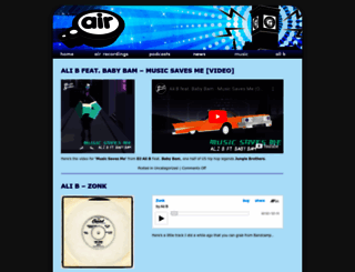 airrecordings.co.uk screenshot