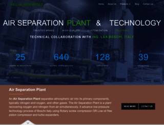 airseparationplant.com screenshot