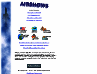 airshows.com screenshot