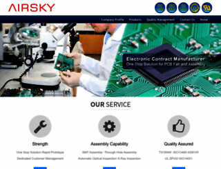airsky.com.tw screenshot