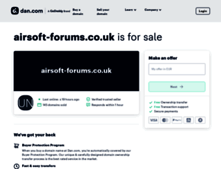 airsoft-forums.co.uk screenshot