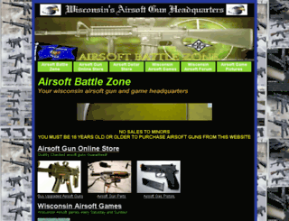 airsoftbattlezone.com screenshot