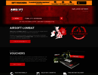 airsoftcombat.co.uk screenshot