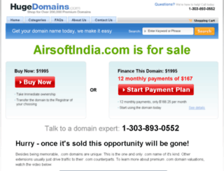 airsoftindia.com screenshot