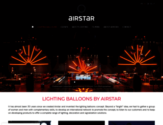 airstar-light.com screenshot