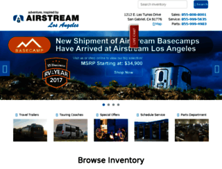 airstreamlosangeles.com screenshot
