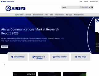 airsys.co.uk screenshot
