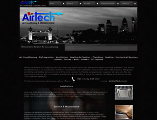 airtech.uk.com screenshot