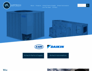 airtechequipment.com screenshot