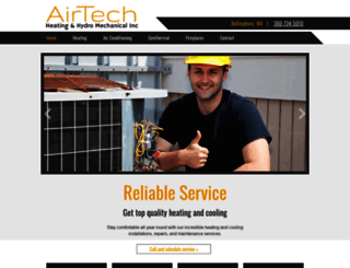 airtechheat.com screenshot