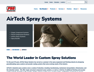 airtechspray.com screenshot