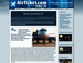 airticket.com screenshot