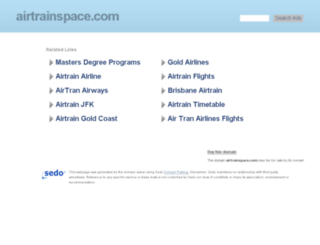 airtrainspace.com screenshot