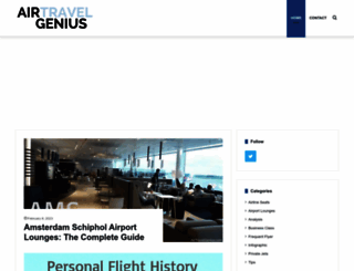 airtravelgenius.com screenshot