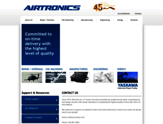 airtronicsinc.com screenshot