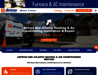 airtronmidatlantic.com screenshot