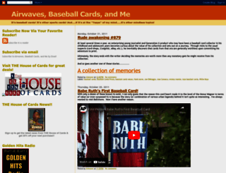 airwavesbaseballcardsandme.blogspot.com screenshot