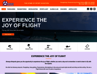 airways-airsports.com screenshot