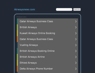 airwaysnew.com screenshot