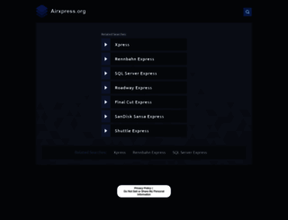 airxpress.org screenshot