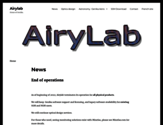 airylab.com screenshot