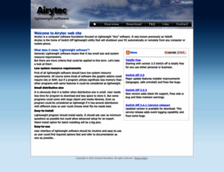 airytec.com screenshot
