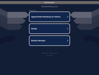 aishabraiding.com screenshot