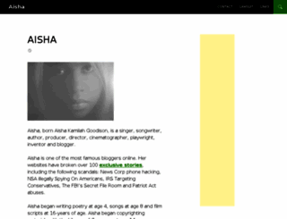 aishamusic.com screenshot