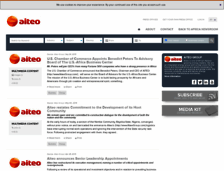aiteogroup.africa-newsroom.com screenshot
