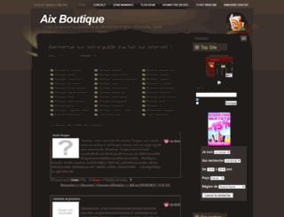 aixboutique.free.fr screenshot