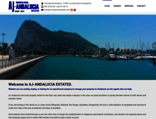 aj-andaluciaestates.com screenshot