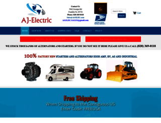 aj-elec.com screenshot