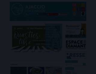 ajaccio.fr screenshot