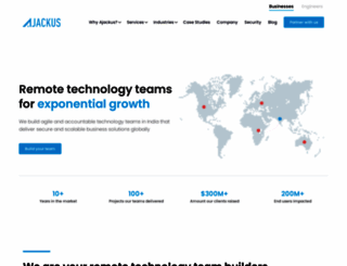 ajackus.com screenshot