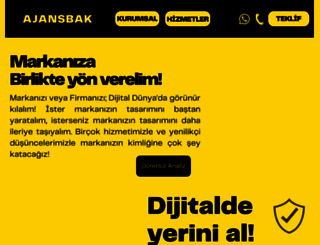 ajansbak.com screenshot