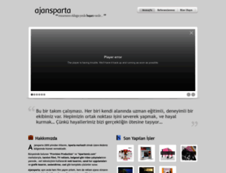 ajansparta.com screenshot