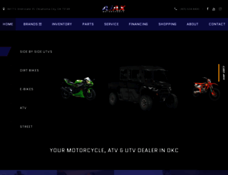ajaxmotorsports.com screenshot