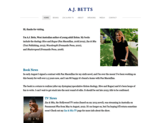 ajbetts.com screenshot