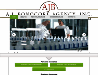 ajbonocore.com screenshot