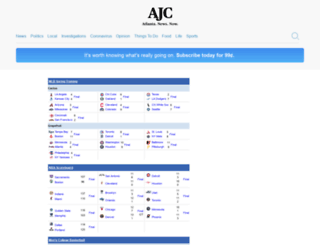 ajc.stats.com screenshot