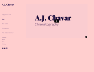 ajchavar.com screenshot