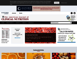 ajcn.nutrition.org screenshot