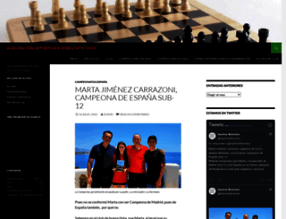 ajedrezmostoles.com screenshot
